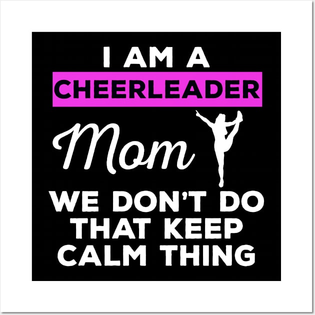 Cheerleader Mom Wall Art by mikevdv2001